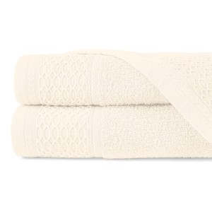 Ręcznik bawełniany 30x50 Solano ekri frotte 470 g/m2-1