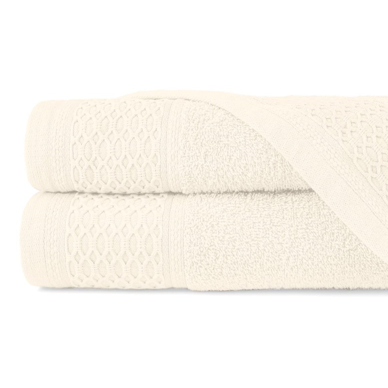 Ręcznik bawełniany 30x50 Solano ekri frotte 470 g/m2-1