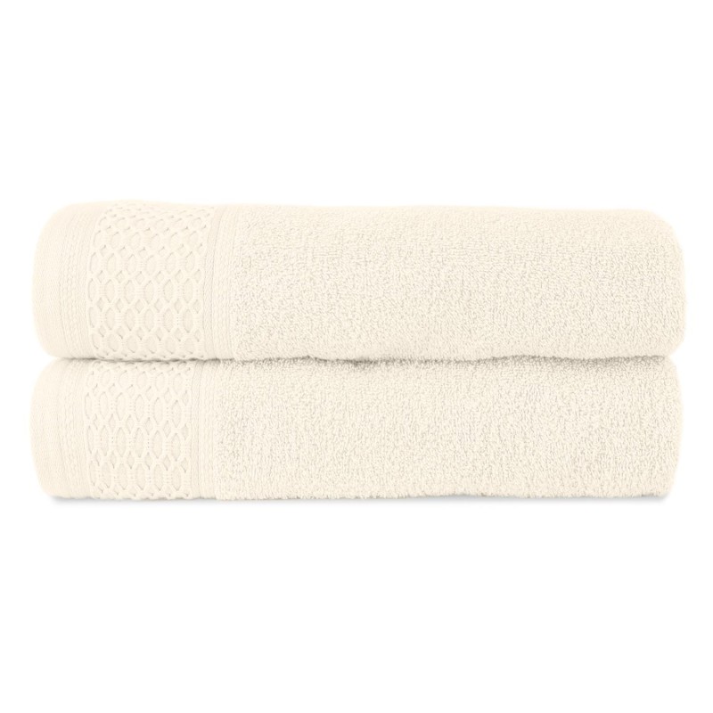 Ręcznik bawełniany 30x50 Solano ekri frotte 470 g/m2-2