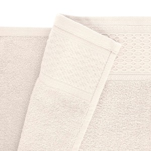 Ręcznik bawełniany 70x140 Solano kremowy frotte 470 g/m2-4