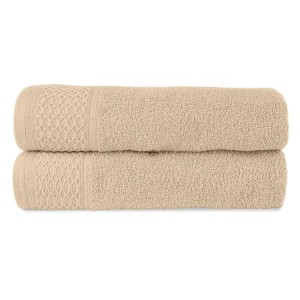 Ręcznik bawełniany 70x140 Solano cappuccino frotte 470 g/m2-2