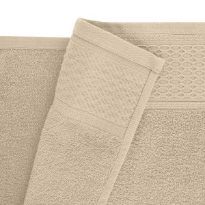 Ręcznik bawełniany 70x140 Solano cappuccino frotte 470 g/m2-4