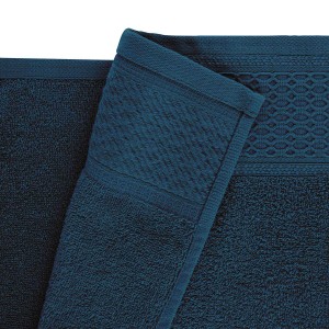 Ręcznik bawełniany 30x50 Solano granatowy frotte 470 g/m2-4