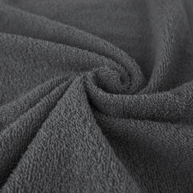 Ręcznik bawełniany 70x140 Solano grafitowy frotte 470 g/m2-3