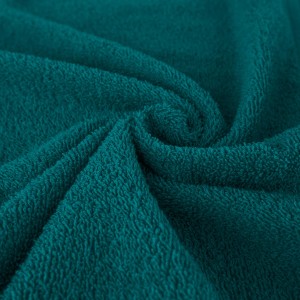 Ręcznik bawełniany 70x140 Solano turkusowy ciemny frotte 470 g/m2-3