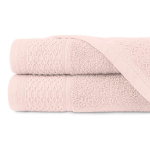 Ręcznik bawełniany 30x50 Solano różowy frotte 470 g/m2-1