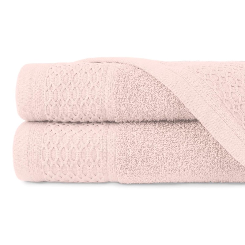 Ręcznik bawełniany 30x50 Solano różowy frotte 470 g/m2-1
