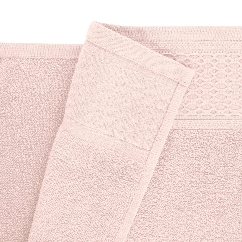 Ręcznik bawełniany 30x50 Solano różowy frotte 470 g/m2-4
