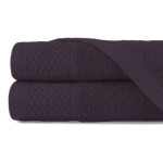 Ręcznik bawełniany 70x140 Solano bakłażanowy frotte 470 g/m2