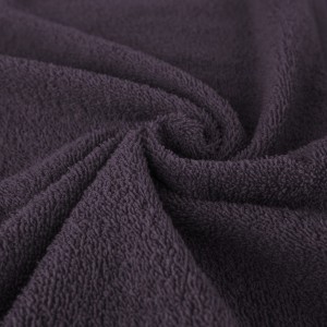 Ręcznik bawełniany 70x140 Solano bakłażanowy frotte 470 g/m2-3