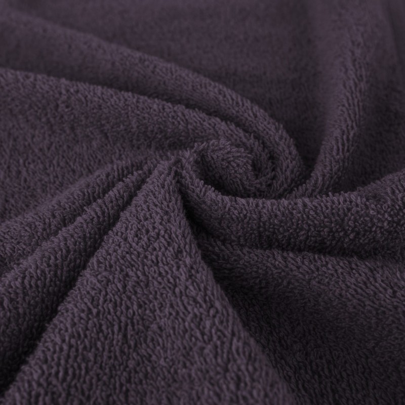 Ręcznik bawełniany 70x140 Solano bakłażanowy frotte 470 g/m2-3