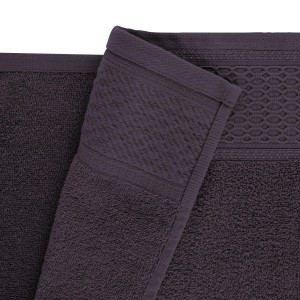 Ręcznik bawełniany 70x140 Solano bakłażanowy frotte 470 g/m2-4