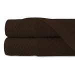 Ręcznik bawełniany 70x140 Solano brązowy ciemny frotte 470 g/m2