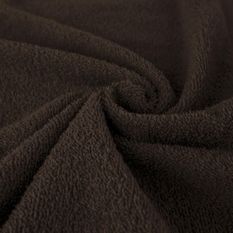 Ręcznik bawełniany 70x140 Solano brązowy ciemny frotte 470 g/m2-3