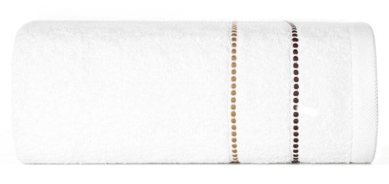 Ręcznik bawełniany 50x90 Suzi biały frotte 500 g/m2-1