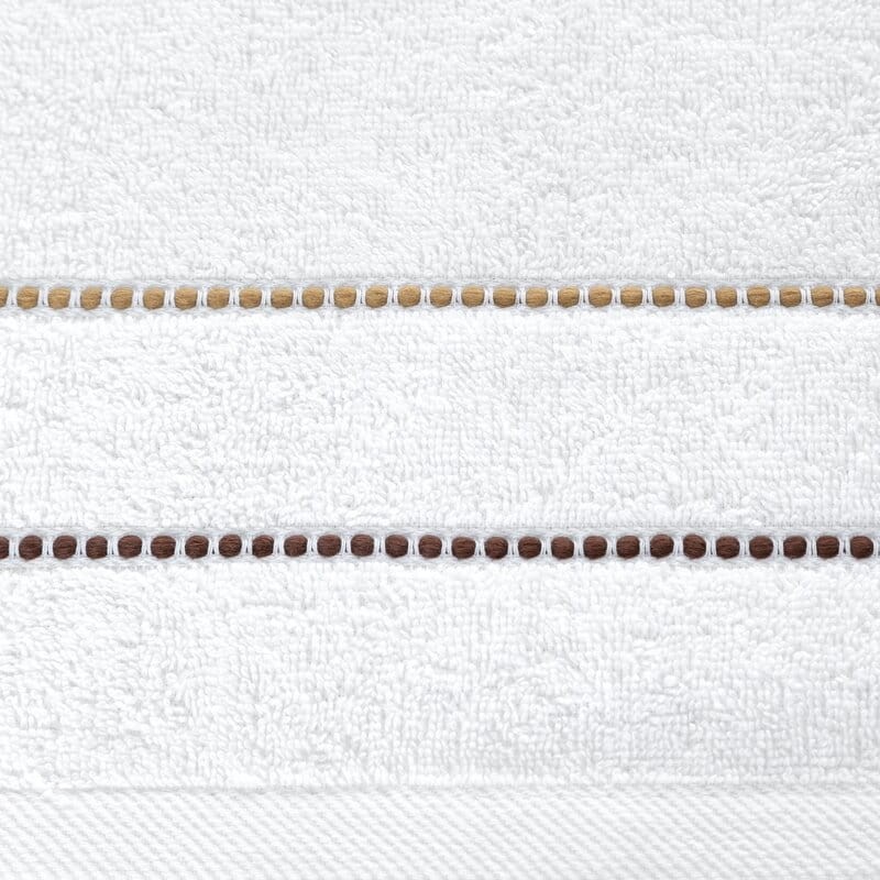 Ręcznik bawełniany 50x90 Suzi biały frotte 500 g/m2-2