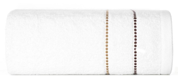 Ręcznik bawełniany 70x140 Suzi biały frotte 500 g/m2-1