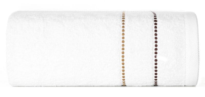 Ręcznik bawełniany 70x140 Suzi biały frotte 500 g/m2-1