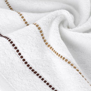 Ręcznik bawełniany 70x140 Suzi biały frotte 500 g/m2-3