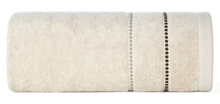 Ręcznik bawełniany 50x90 Suzi beżowy frotte 500 g/m2-1