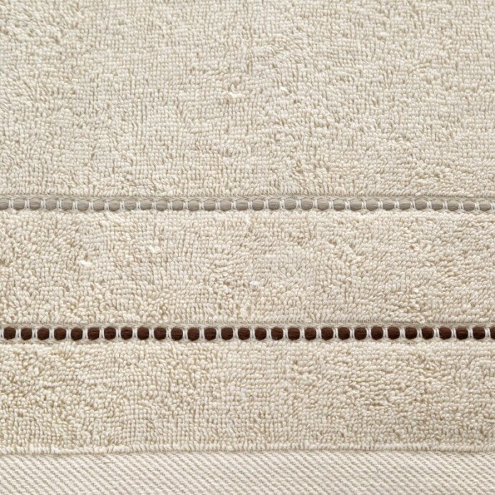 Ręcznik bawełniany 50x90 Suzi beżowy frotte 500 g/m2-2