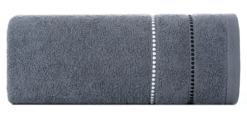 Ręcznik bawełniany 30x50 Suzi popielaty frotte 500 g/m2-1
