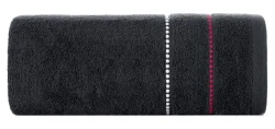 Ręcznik bawełniany 30x50 Suzi czarny frotte 500 g/m2
