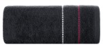 Ręcznik bawełniany 70x140 Suzi czarny frotte 500 g/m2