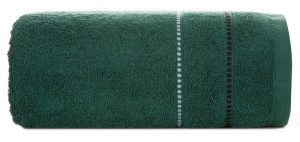 Ręcznik bawełniany 50x90 Suzi zielony ciemny frotte 500 g/m2-1