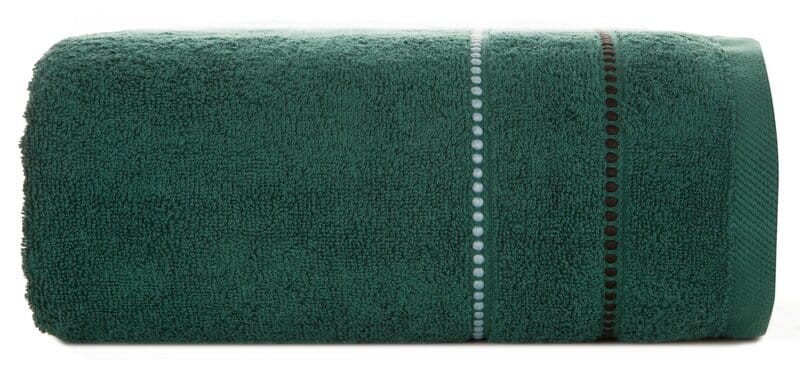 Ręcznik bawełniany 50x90 Suzi zielony ciemny frotte 500 g/m2-1