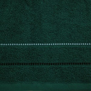 Ręcznik bawełniany 50x90 Suzi zielony ciemny frotte 500 g/m2-2