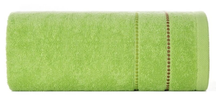 Ręcznik bawełniany 50x90 Suzi zielony jasny frotte 500 g/m2-1