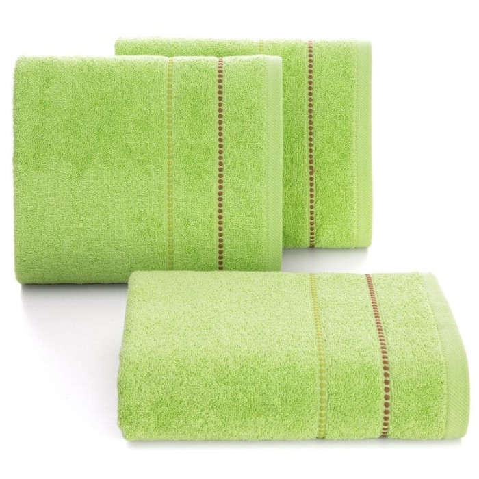 Ręcznik bawełniany 50x90 Suzi zielony jasny frotte 500 g/m2-2