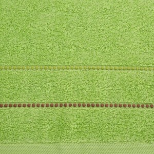 Ręcznik bawełniany 50x90 Suzi zielony jasny frotte 500 g/m2-3