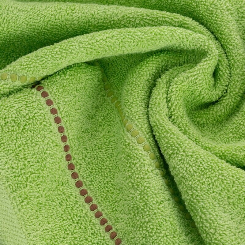 Ręcznik bawełniany 50x90 Suzi zielony jasny frotte 500 g/m2-4