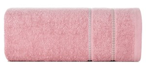 Ręcznik bawełniany 30x50 Suzi różowy pudrowy frotte 500 g/m2-1