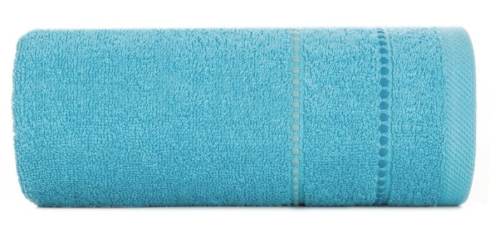 Ręcznik bawełniany 70x140 Suzi niebieski frotte 500 g/m2-1