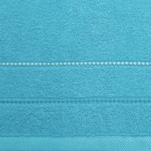 Ręcznik bawełniany 70x140 Suzi niebieski frotte 500 g/m2-3