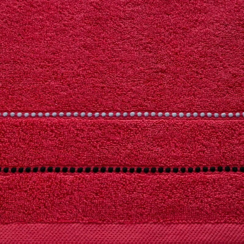 Ręcznik bawełniany 50x90 Suzi czerwony frotte 500 g/m2-3