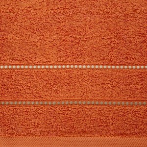 Ręcznik bawełniany 30x50 Suzi pomarańczowy frotte 500 g/m2-3