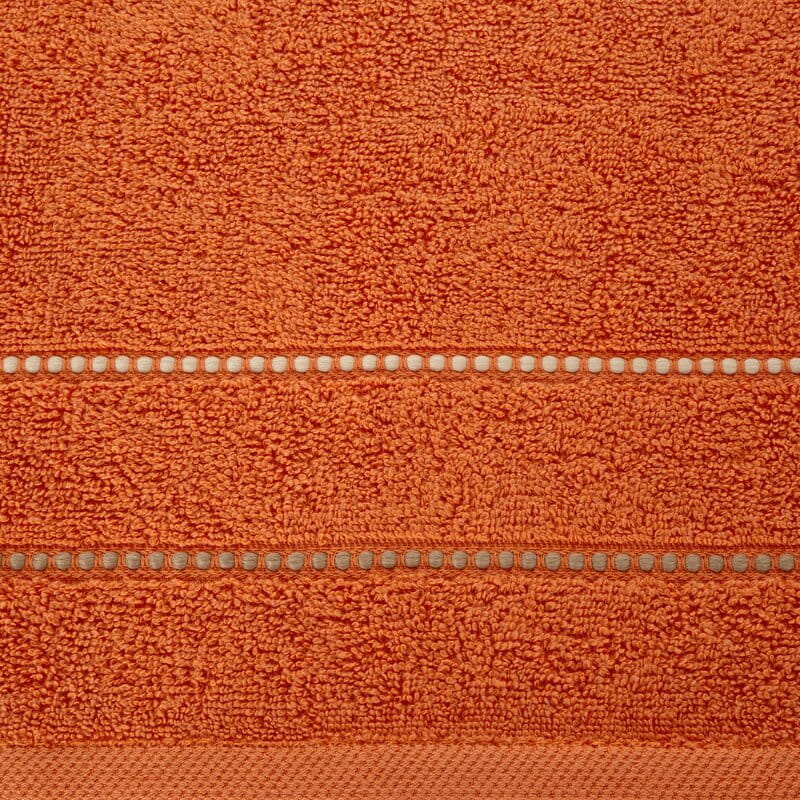 Ręcznik bawełniany 30x50 Suzi pomarańczowy frotte 500 g/m2-3