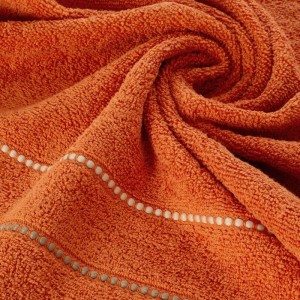 Ręcznik bawełniany 30x50 Suzi pomarańczowy frotte 500 g/m2-4