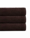 Ręcznik bawełniany 30x50 Primo brązowy frotte 450 g/m2