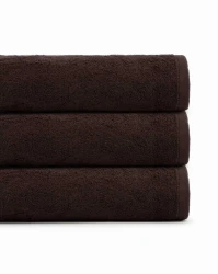 Ręcznik bawełniany 30x50 Primo brązowy frotte 450 g/m2