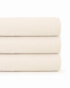 Ręcznik bawełniany 70x140 Primo kremowy frotte 450 g/m2-1