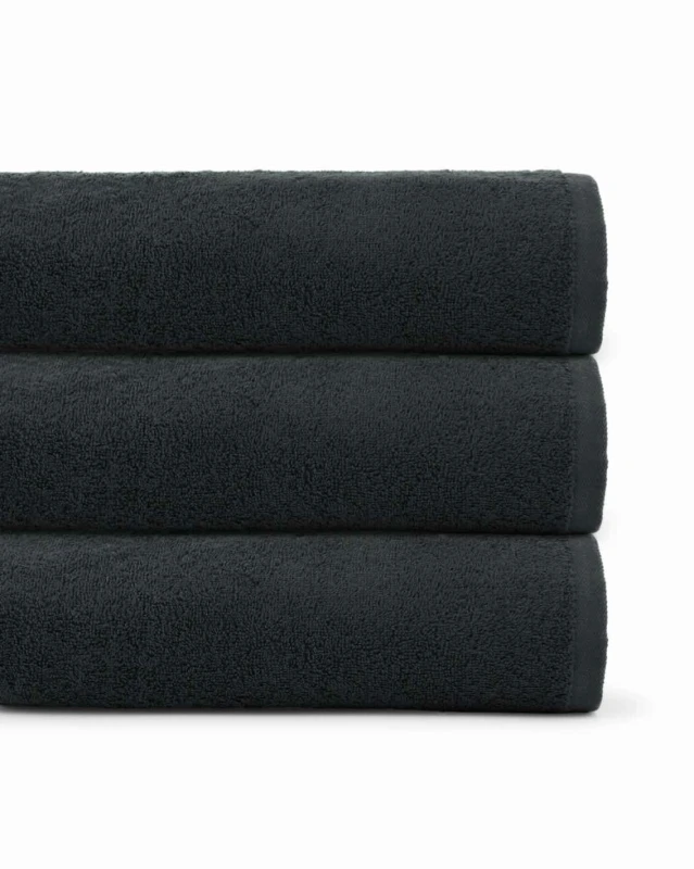 Ręcznik bawełniany 70x140 Primo grafitowy frotte 450 g/m2-1