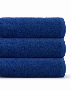 Ręcznik bawełniany 70x140 Primo chabrowy frotte 450 g/m2-1
