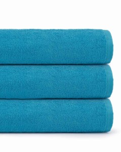 Ręcznik bawełniany 70x140 Primo turkusowy frotte 450 g/m2-1