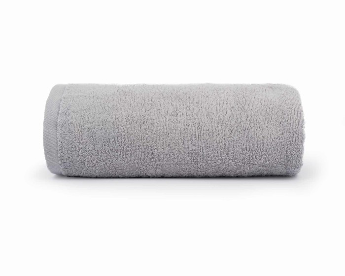 Ręcznik bawełniany 70x140 Primo szary jasny frotte 450 g/m2-2