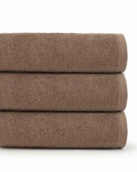 Ręcznik bawełniany 70x140 Primo beżowy frotte 450 g/m2